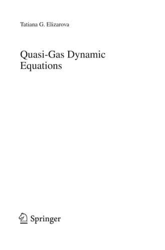 Quasi-Gas Dynamic Equations