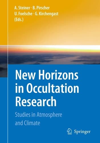 New Horizons in Occultation Research Studies in Atmosphere and Climate
