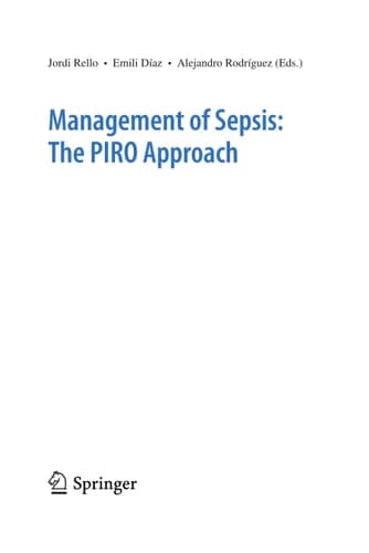 Management of Sepsis: the PIRO Approach