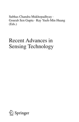 Recent Advances in Sensing Technology