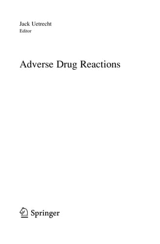 Adverse Drug Reactions
