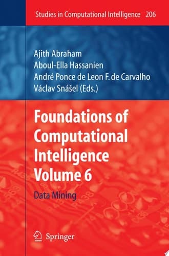 Foundations of Computational Intelligence Volume 6: Data Mining