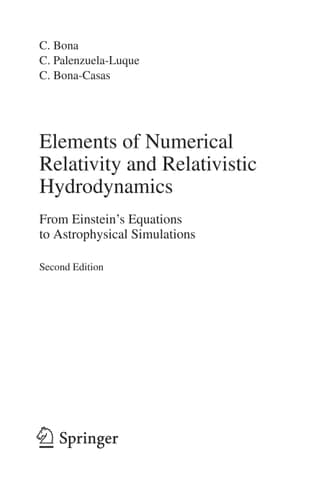 Elements of Numerical Relativity and Relativistic Hydrodynamics From Einstein' s Equations to Astrophysical Simulations