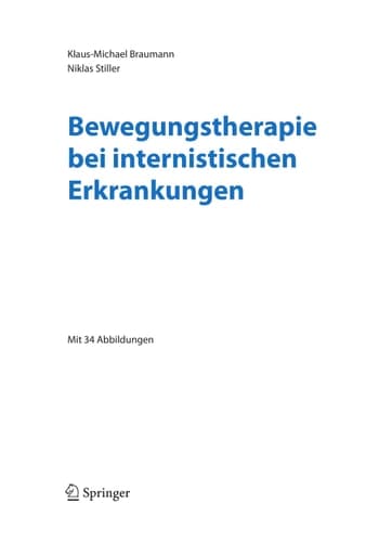 Bewegungstherapie bei internistischen Erkrankungen