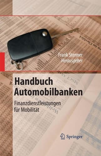 Handbuch Automobilbanken Finanzdienstleistungen für Mobilität