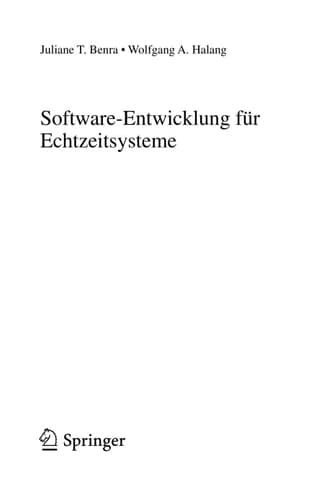 Software-Entwicklung für Echtzeitsysteme