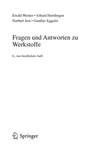 Fragen und Antworten zu Werkstoffe