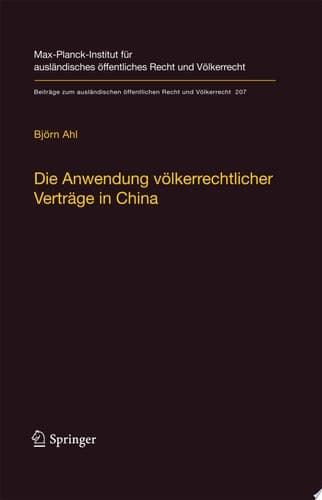 Application of international treaties in China (English summary)