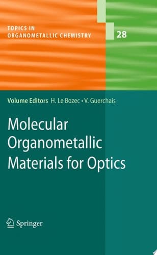 Molecular Organometallic Materials for Optics