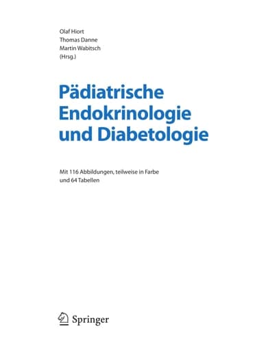 Pädiatrische Endokrinologie und Diabetologie