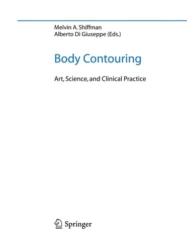 Body Contouring Art, Science, and Clinical Practice