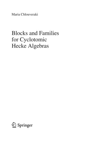 Blocks and Families for Cyclotomic Hecke Algebras