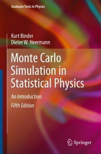 Monte Carlo Simulation in Statistical Physics An Introduction