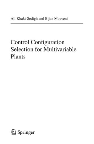 Control Configuration Selection for Multivariable Plants