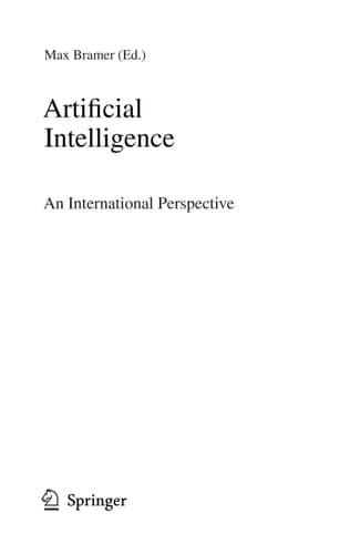 Artificial Intelligence. An International Perspective