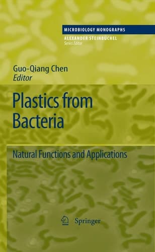 Plastics from Bacteria Natural Functions and Applications