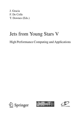 Jets From Young Stars V High Performance Computing and Applications