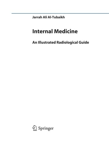 Internal Medicine An Illustrated Radiological Guide