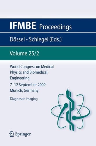 World Congress on Medical Physics and Biomedical Engineering September 7 - 12, 2009 Munich, Germany Vol. 25/2 Diagnostic Imaging