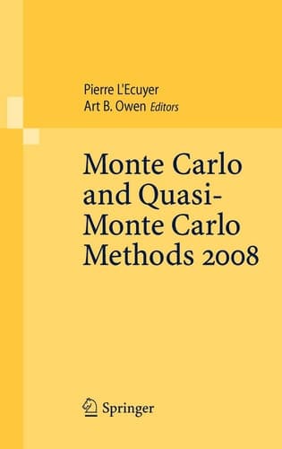 Monte Carlo and Quasi-Monte Carlo Methods 2008