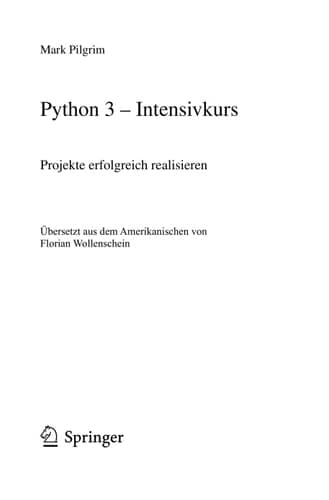 Python 3 - Intensivkurs Projekte erfolgreich realisieren
