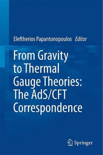 From Gravity to Thermal Gauge Theories: The AdS/CFT Correspondence