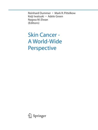 Skin Cancer - A World-Wide Perspective