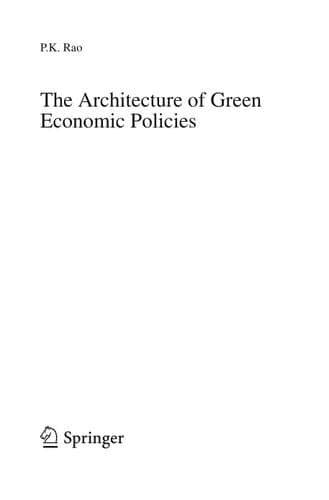 The Architecture of Green Economic Policies
