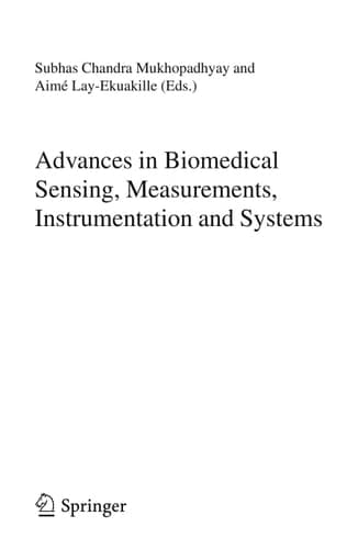 Advances in Biomedical Sensing, Measurements, Instrumentation and Systems