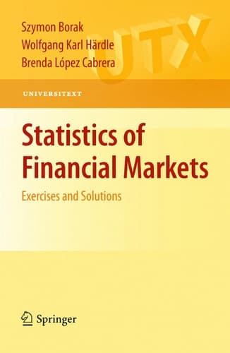 Statistics of Financial Markets Exercises and Solutions