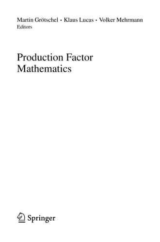 Production Factor Mathematics