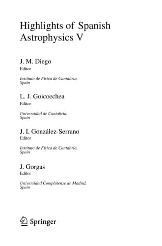 Highlights of Spanish Astrophysics V (Astrophysics and Space Science Proceedings)