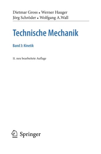 Technische Mechanik 3 Kinetik