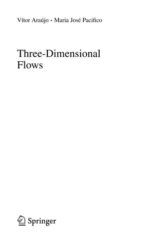 Three-Dimensional Flows