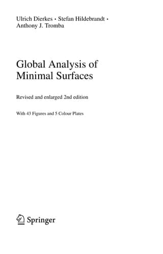 Global Analysis of Minimal Surfaces