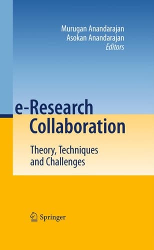 e-Research Collaboration Theory, Techniques and Challenges