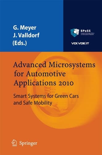 Advanced Microsystems for Automotive Applications 2010 Smart Systems for Green Cars and Safe Mobility