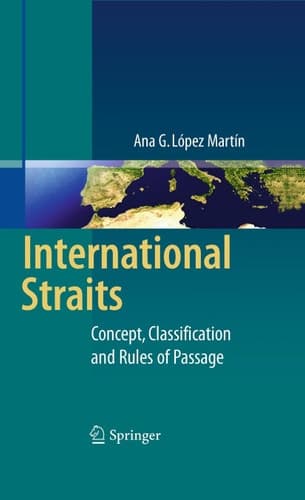 International Straits Concept, Classification and Rules of Passage