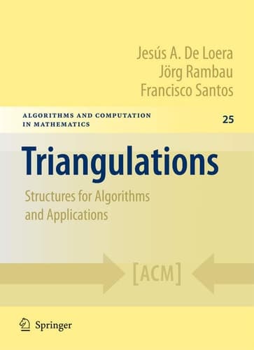 Triangulations Structures for Algorithms and Applications