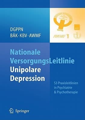 Nationale VersorgungsLeitlinie - Unipolare Depression