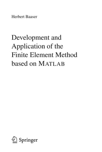 Development and Application of the Finite Element Method based on MatLab