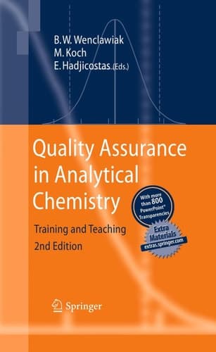 Quality Assurance in Analytical Chemistry Training and Teaching