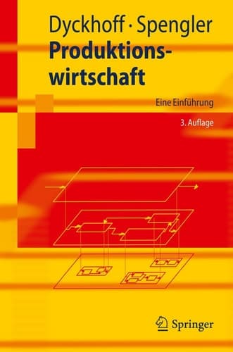 Produktionswirtschaft Eine Einführung