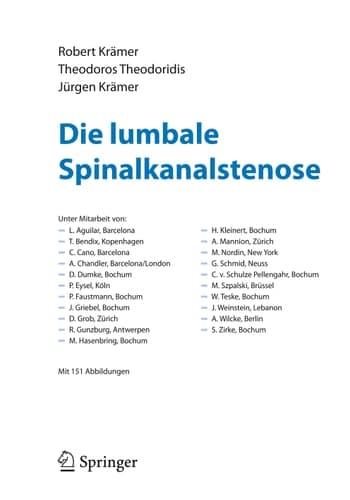 Die lumbale Spinalkanalstenose