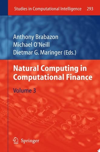 Natural Computing in Computational Finance