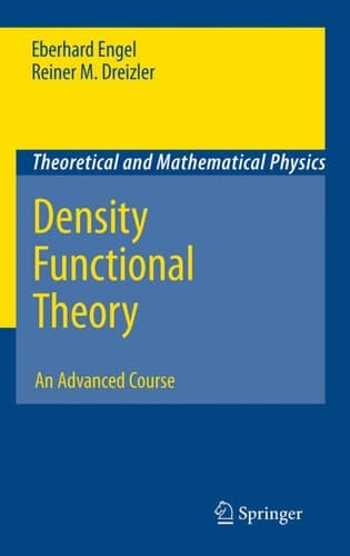 Density Functional Theory An Advanced Course
