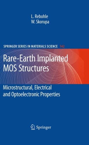 Rare-Earth Implanted MOS Devices for Silicon Photonics Microstructural, Electrical and Optoelectronic Properties