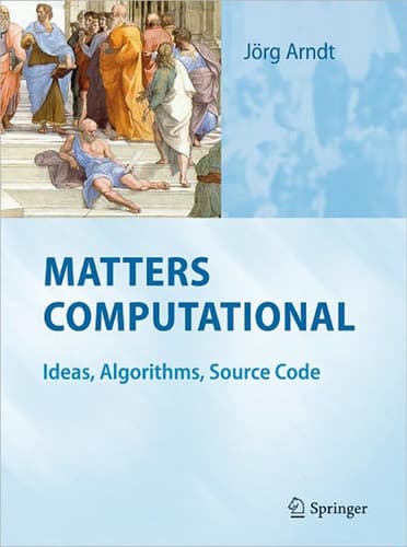 Matters Computational Ideas, Algorithms, Source Code