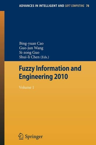 Fuzzy Information and Engineering 2010 Vol 1