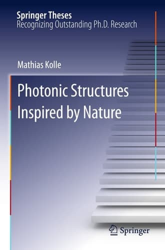 Photonic Structures Inspired by Nature